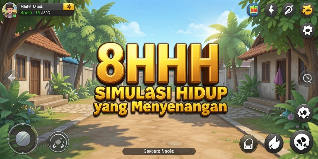 Gameplay menarik dan interaktif dalam 8HHH.