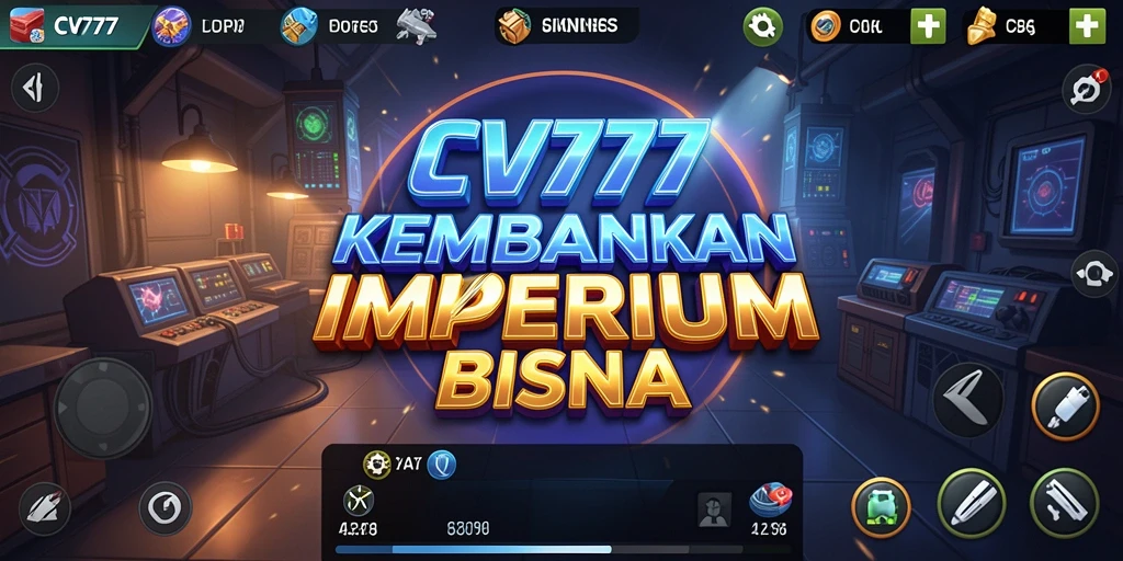 Tampilan gameplay CV777 menampilkan suasana bisnis yang dinamis.