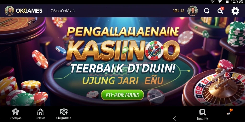 Tampilan gameplay seru dan menarik dari OKGAMES.
