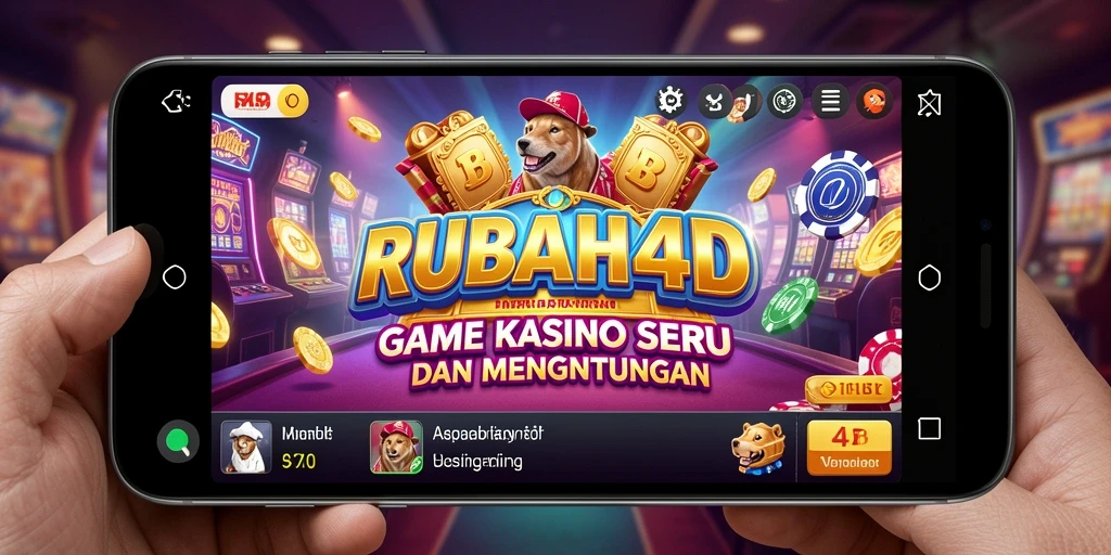 Screenshot gameplay RUBAH4D menunjukkan aksi Kasino yang mendebarkan.