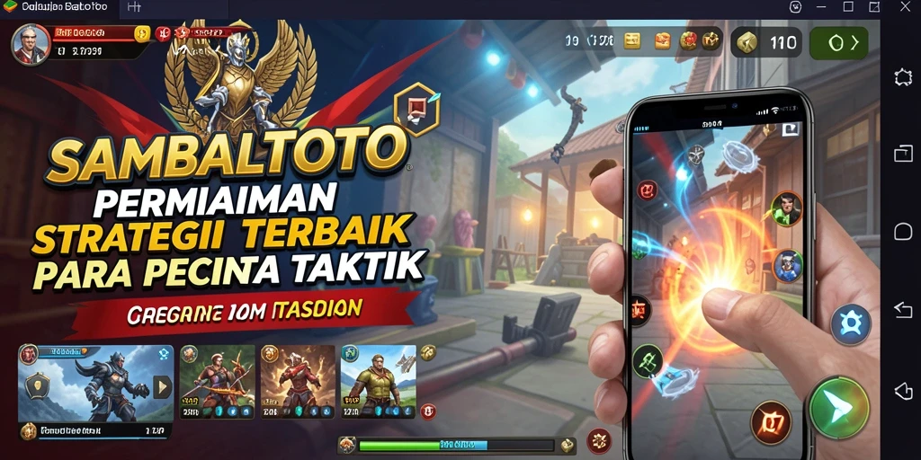 Tangkapan layar menunjukkan intensitas pertempuran dalam permainan strategi.