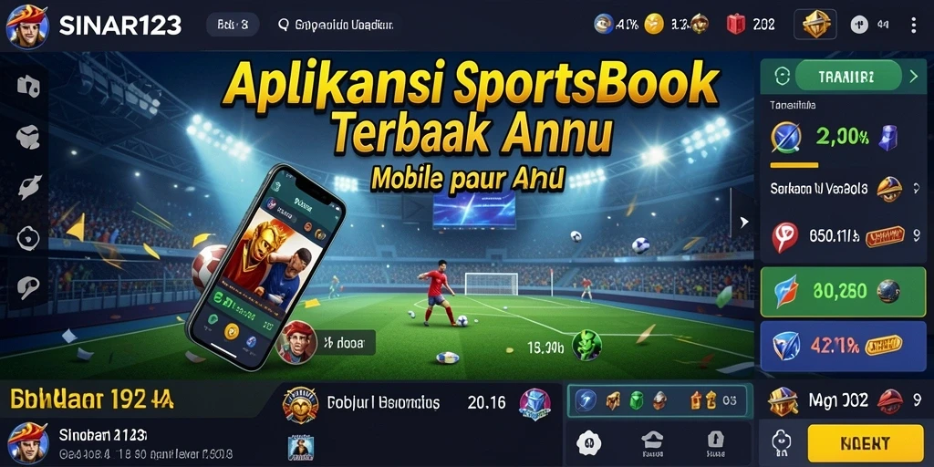 Tampilan gameplay taruhan olahraga di SINAR123 dengan fitur interaktif.